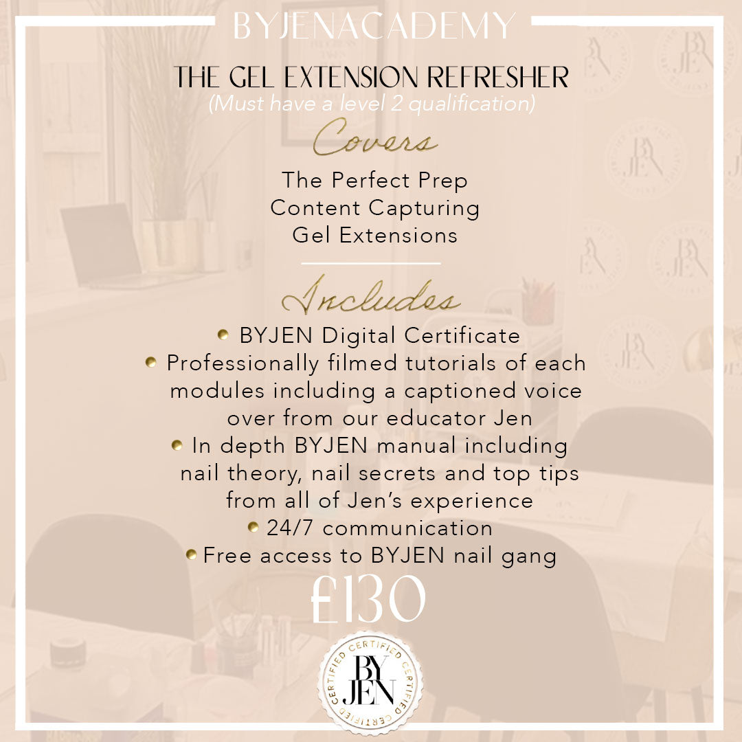Gel Extension Refresher Online