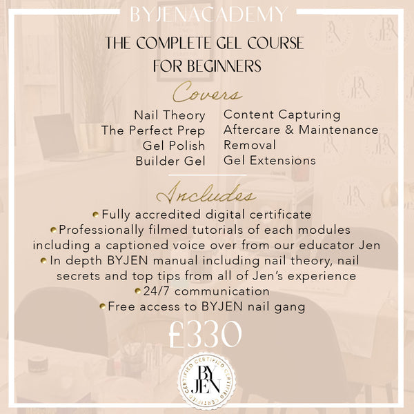 Complete Gel Course Online ByJenAcademy